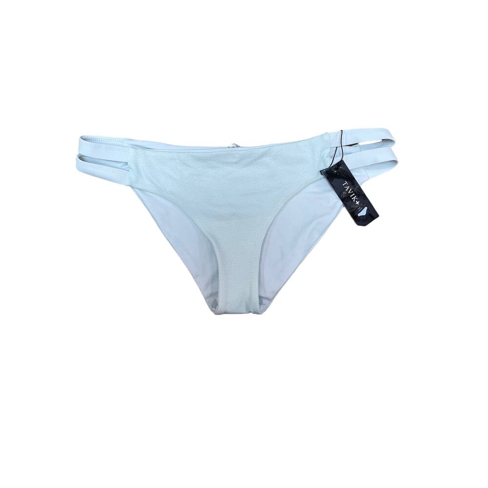 TAVIK Bikin bottom cream off white size large NWT